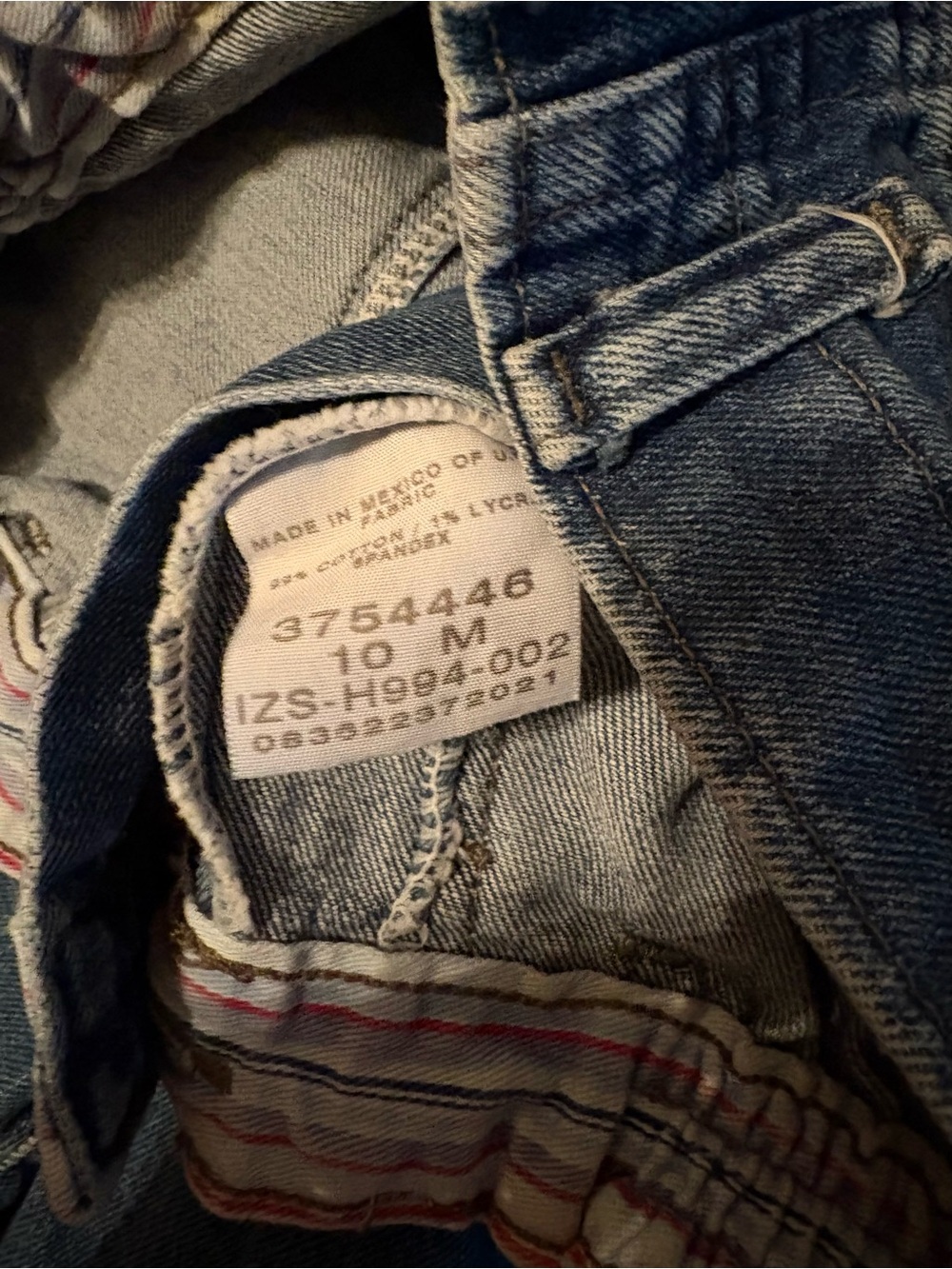 Lee Women's Blue Denim Jean Shorts - Picture 3 of 6